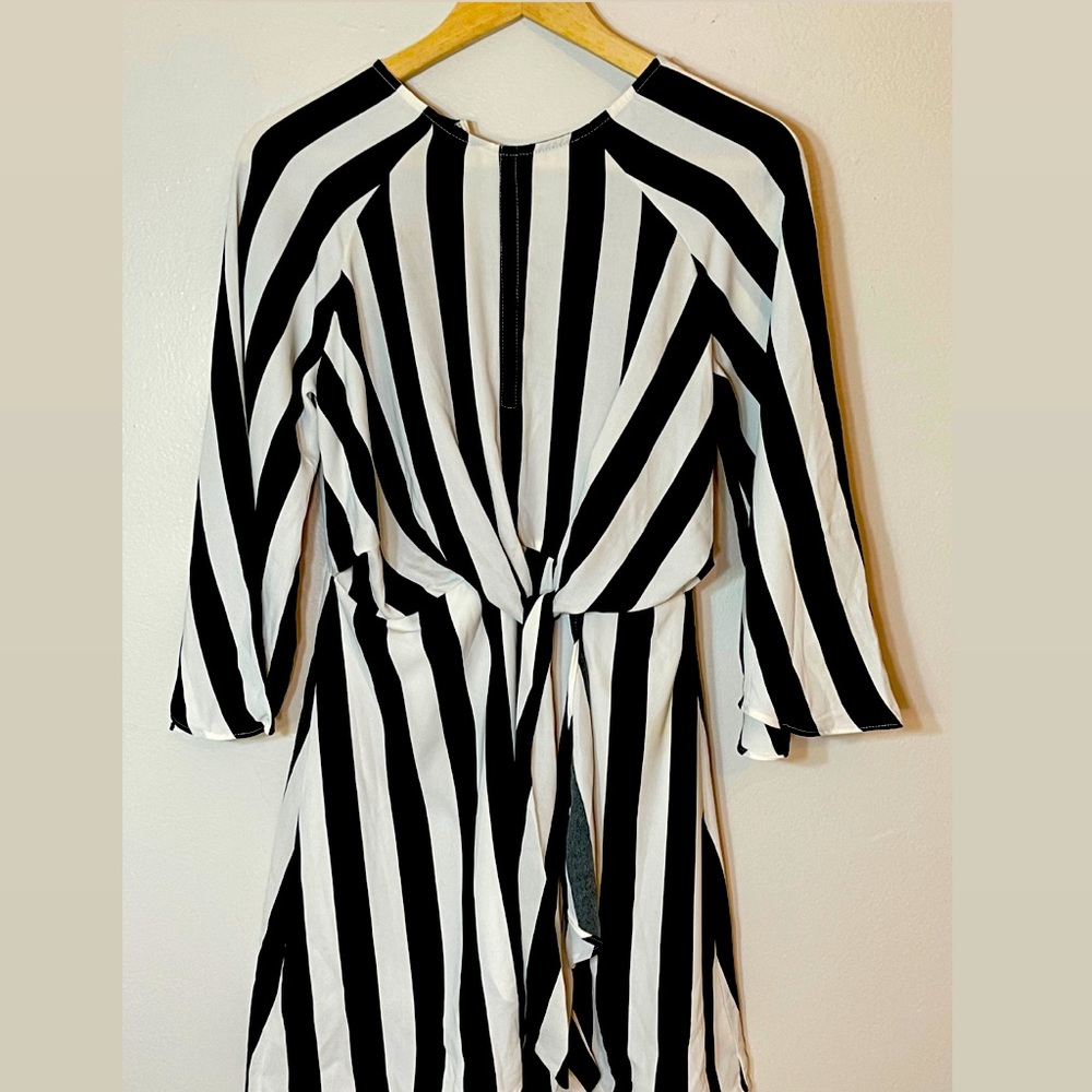 Black & white Bohemian dress